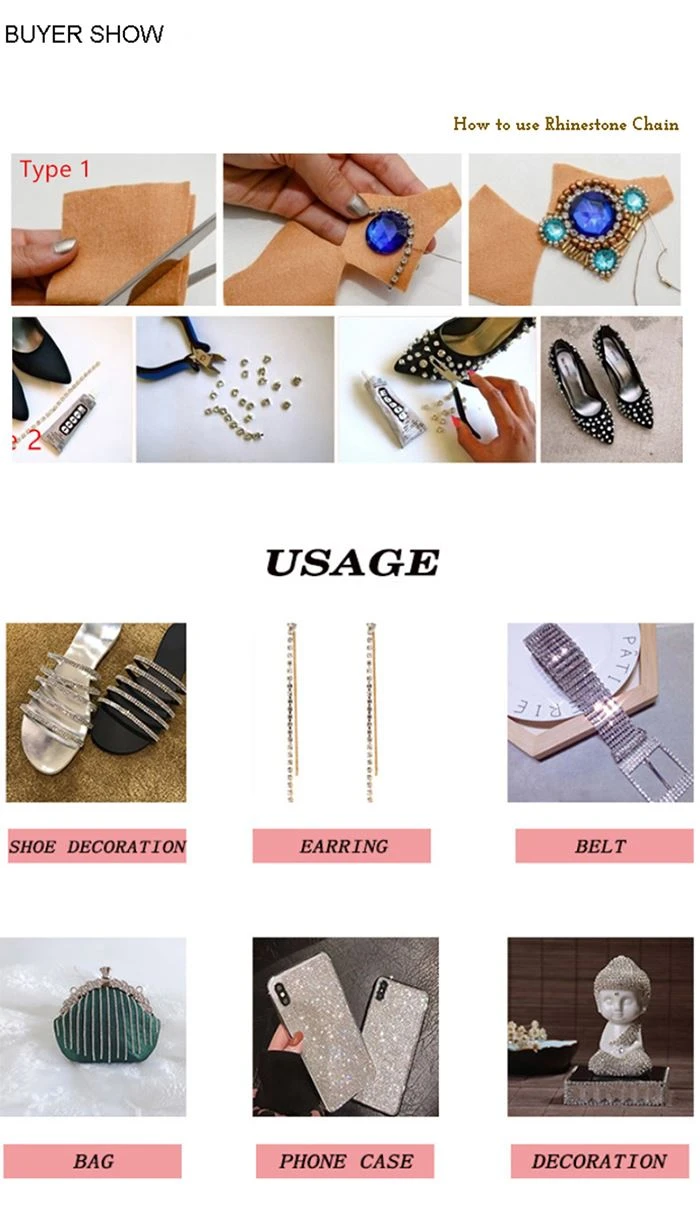 rhinestone claw chain rhinestone claw chain