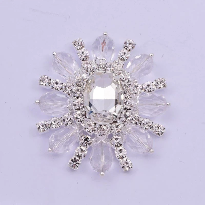 Rhinestone Flowers Embellishment-