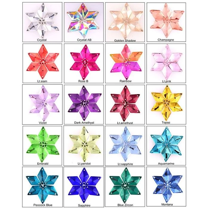 sew on jewels colors