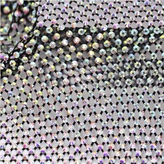 Rhinestone Mesh Ribbon